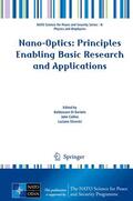 Di Bartolo / Silvestri / Collins |  Nano-Optics: Principles Enabling Basic Research and Applications | Buch |  Sack Fachmedien