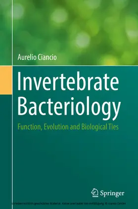 Ciancio | Invertebrate Bacteriology | E-Book | sack.de