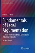 Feteris |  Fundamentals of Legal Argumentation | Buch |  Sack Fachmedien