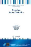 Di Bartolo / Collins / Silvestri |  Quantum Nano-Photonics | Buch |  Sack Fachmedien