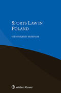 Jerzy Krzesniak |  Sports Law in Poland | Buch |  Sack Fachmedien