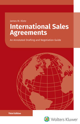Klotz |  International Sales Agreements | Buch |  Sack Fachmedien