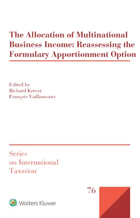 Krever |  The Allocation of Multinational Business Income: Reassessing the Formulary Apportionment Option | Buch |  Sack Fachmedien