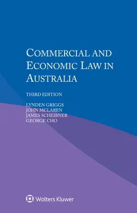 Griggs / Cho / McLaren |  Commercial and Economic Law in Australia | Buch |  Sack Fachmedien