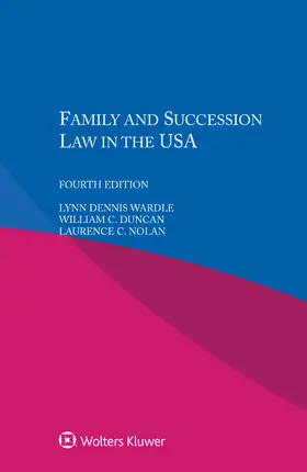 Wardle / Duncan / Nolan |  Family and Succession Law in the USA | Buch |  Sack Fachmedien