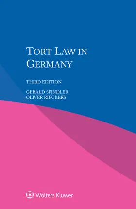 Spindler / Rieckers |  Tort Law in Germany | Buch |  Sack Fachmedien