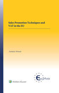 Wittock |  Sales Promotion Techniques and Vat in the Eu | Buch |  Sack Fachmedien