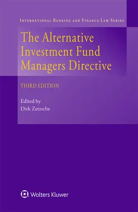 Zetzsche |  The Alternative Investment Fund Managers Directive | Buch |  Sack Fachmedien