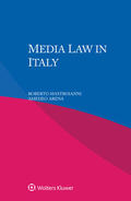 Mastroianni / Arena |  Media Law in Italy | Buch |  Sack Fachmedien