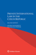 Pauknerová / Pfeiffer |  Private International Law in the Czech Republic | Buch |  Sack Fachmedien