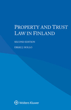 Hollo | Property and Trust Law in Finland | Buch | 978-94-035-1345-4 | sack.de