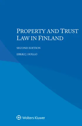 Hollo |  Property and Trust Law in Finland | Buch |  Sack Fachmedien