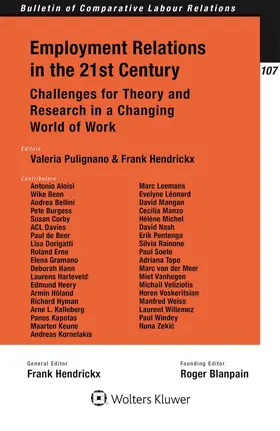 Pulignano / Hendrickx |  Employment Relations in the 21st Century | Buch |  Sack Fachmedien