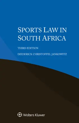 Jankowitz |  Sports Law in South Africa | Buch |  Sack Fachmedien