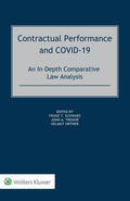 Schwarz / Trenor / Ortner |  Contractual Performance and COVID-19 | Buch |  Sack Fachmedien