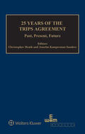 Heath / Sanders |  25 Years of the TRIPS Agreement | Buch |  Sack Fachmedien