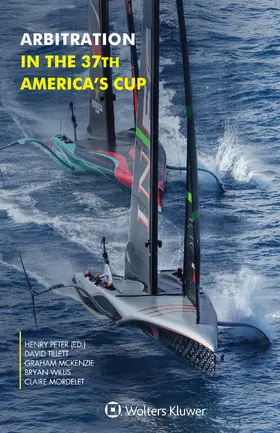 Peter / Tillet / McKenzie |  Arbitration in the 37th America's Cup | Buch |  Sack Fachmedien