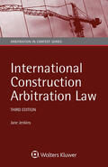Jenkins |  International Construction Arbitration Law | Buch |  Sack Fachmedien