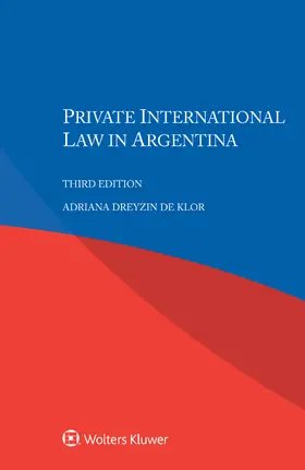 de Klor |  Private International Law in Argentina | Buch |  Sack Fachmedien