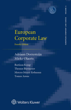 Dorresteijn | European Corporate Law | Buch | 978-94-035-3223-3 | sack.de
