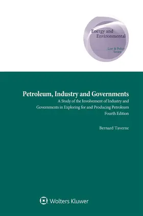 Taverne |  Petroleum, Industry and Governments | Buch |  Sack Fachmedien