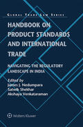 Nedumpara / Shekhar / Venkataraman |  Handbook on Product Standards and International Trade | Buch |  Sack Fachmedien