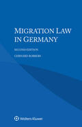 Robbers |  Migration Law in Germany | Buch |  Sack Fachmedien