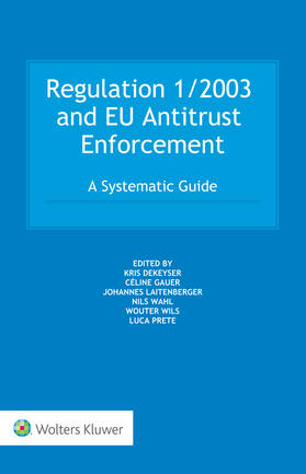 Prete / Dekeyser / Gauer | Regulation 1/2003 and EU Antitrust Enforcement | Buch | 978-94-035-3544-9 | sack.de