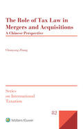 Zhang |  ROLE OF TAX LAW IN MERGERS & A | Buch |  Sack Fachmedien