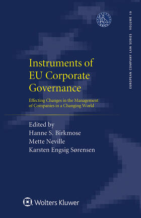 Birkmose / Neville / Sørensen | Instruments of EU Corporate Governance | Buch | 978-94-035-4162-4 | sack.de