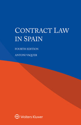 Vaquer | Contract Law in Spain | Buch | 978-94-035-4510-3 | sack.de