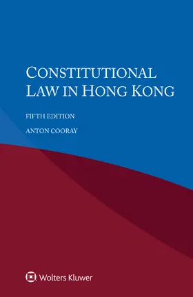 Cooray |  Constitutional Law in Hong Kong | Buch |  Sack Fachmedien