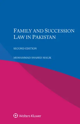 Shahid Malik |  Family and Succession Law in Pakistan | Buch |  Sack Fachmedien