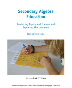 Drijvers |  Secondary Algebra Education: Revisiting Topics and Themes and Exploring the Unknown | eBook | Sack Fachmedien