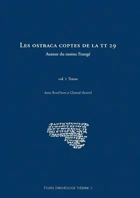 Boud'hors / Heurtel |  Les ostraca coptes de la TT 29 | Buch |  Sack Fachmedien