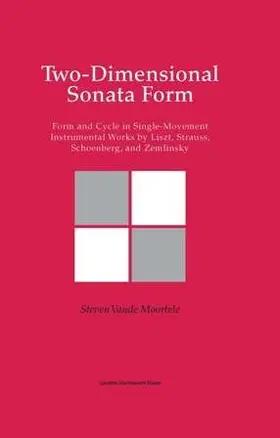 Vande Moortele |  Two-Dimensional Sonata Form | eBook | Sack Fachmedien