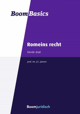 Jansen / Heringa / Hartlief |  Boom Basics Romeins recht | Buch |  Sack Fachmedien