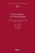 Gomille / Rouvière / Vandenbussche |  Fact Finding in Civil Proceedings | Buch |  Sack Fachmedien