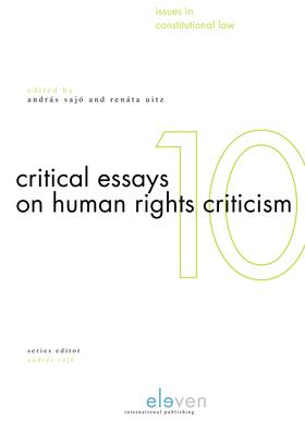 Sajó / Uitz |  Critical Essays on Human Rights Criticism | Buch |  Sack Fachmedien
