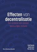 Fleurke / Hulst / Vries |  Effecten van decentralisatie | Buch |  Sack Fachmedien