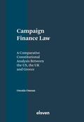 Omran |  Omran, O: Campaign Finance Law | Buch |  Sack Fachmedien