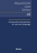 Parise / Moréteau |  Comparative Perspectives on Law and Language | Buch |  Sack Fachmedien