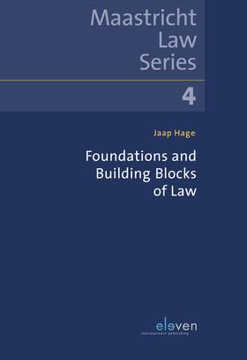 Hage | Foundations and Building Blocks of Law | Buch | 978-94-6236-860-6 | sack.de