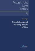 Hage |  Foundations and Building Blocks of Law | Buch |  Sack Fachmedien