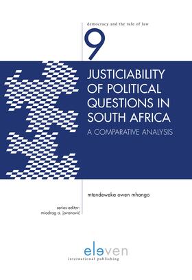 Mhango | Justiciability of Political Questions in South Africa | Buch | 978-94-6236-918-4 | sack.de
