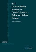 Gregorio |  The Constitutional Systems of Central-Eastern, Baltic and Balkan Europe | Buch |  Sack Fachmedien