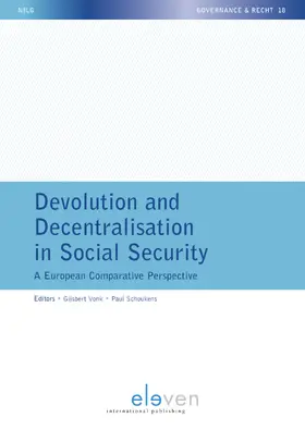 Vonk / Schoukens |  Devolution and Decentralisation in Social Security | Buch |  Sack Fachmedien