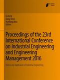 Qi / Dou / Shen |  Proceedings of the 23rd International Conference on Industrial Engineering and Engineering Management 2016 | Buch |  Sack Fachmedien