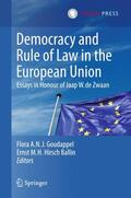 Hirsch Ballin / Goudappel |  Democracy and Rule of Law in the European Union | Buch |  Sack Fachmedien