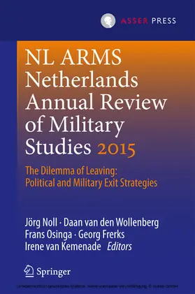 Noll / van den Wollenberg / Osinga |  Netherlands Annual Review of Military Studies 2015 | eBook | Sack Fachmedien